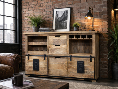 Industrial mango wood wine - industrial,