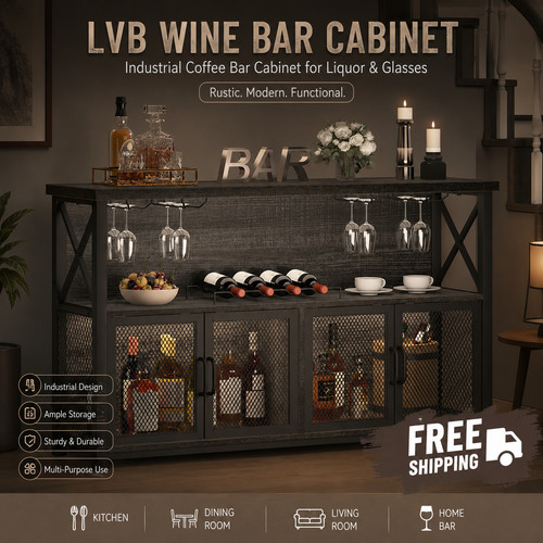 Wine bar cabinet - cabinet, drinks