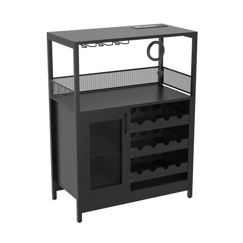 Wine rack drinks bar cabinet - rack,