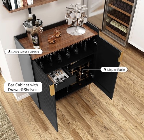 Modern drinks cabinet - cabinet, with