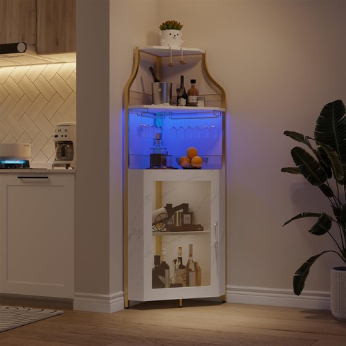 Corner wine rack drinks - wine,