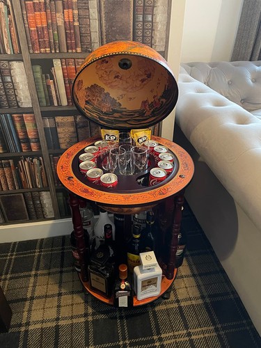 Vintage wine bar antique - vintage, globe