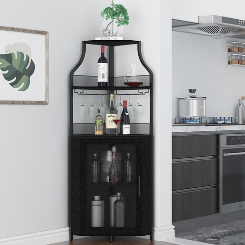 Corner wine rack drinks - wine,