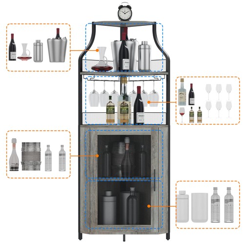 Corner wine rack drinks - wine,