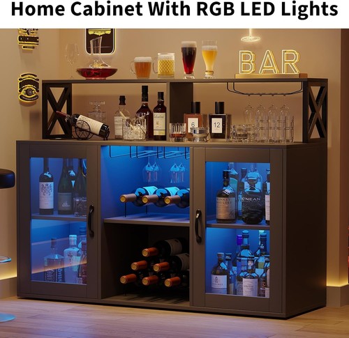 Modern led wine rack - modern,